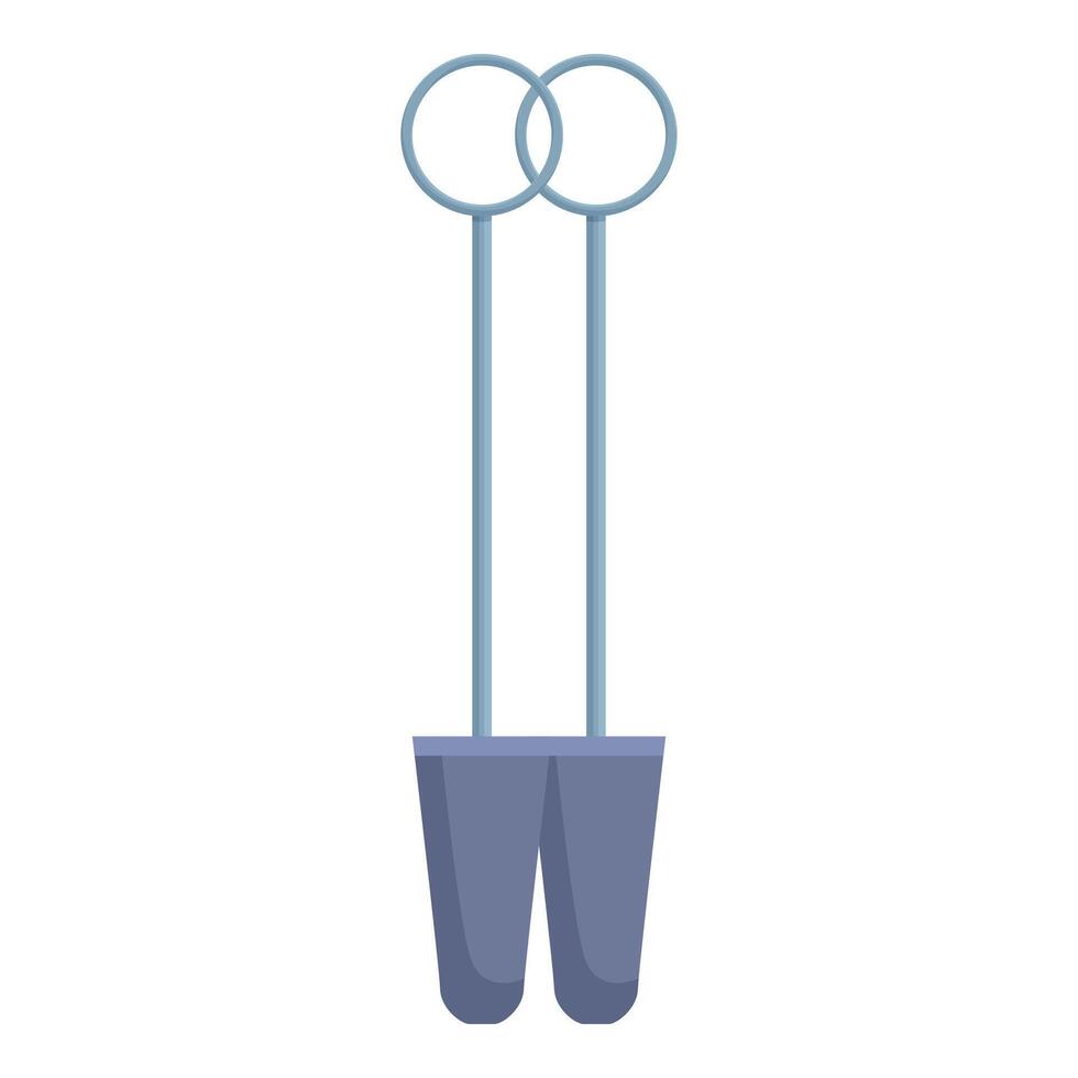 Dental amalgam carrier instrument holding amalgam filling vector