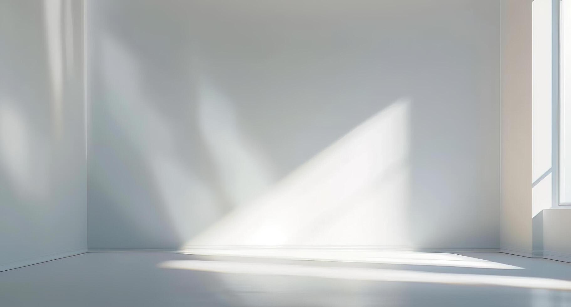 White Empty Room for Product Display Concepts photo