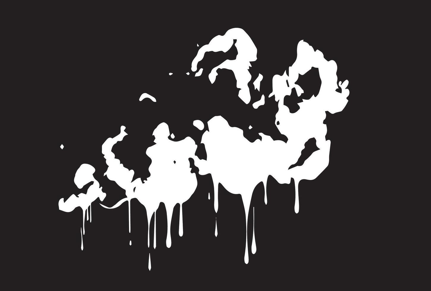 Acrylic in water. Ink blot. Abstract background. vector