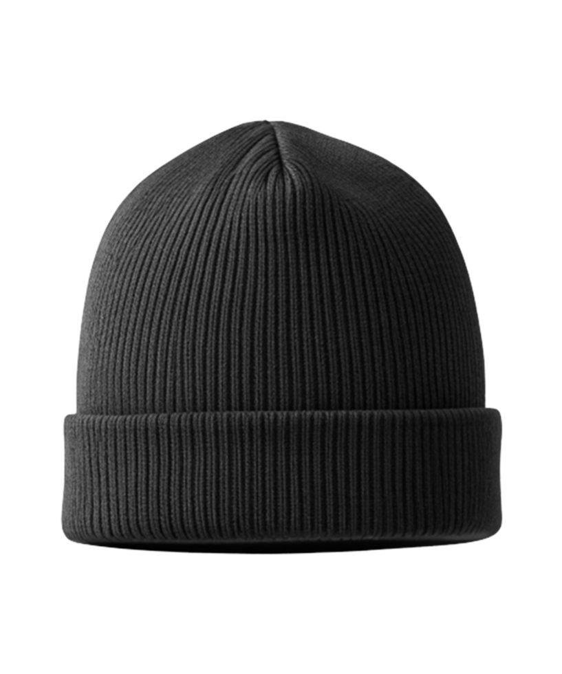 Mockup of a Black Beanie 47064651 PNG Mockup of a Black Beanie 47064651 PNG