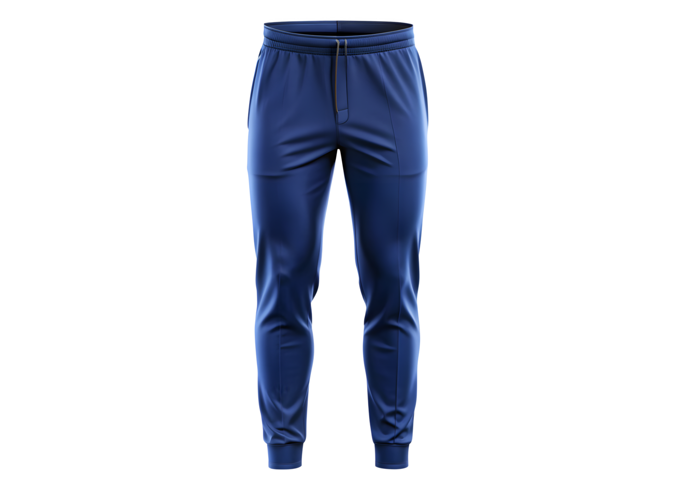 Mockup of Blank Navy Blue Sports Pant png