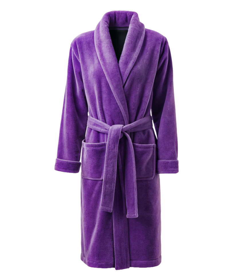 A Purple Bathrobe 47064686 PNG