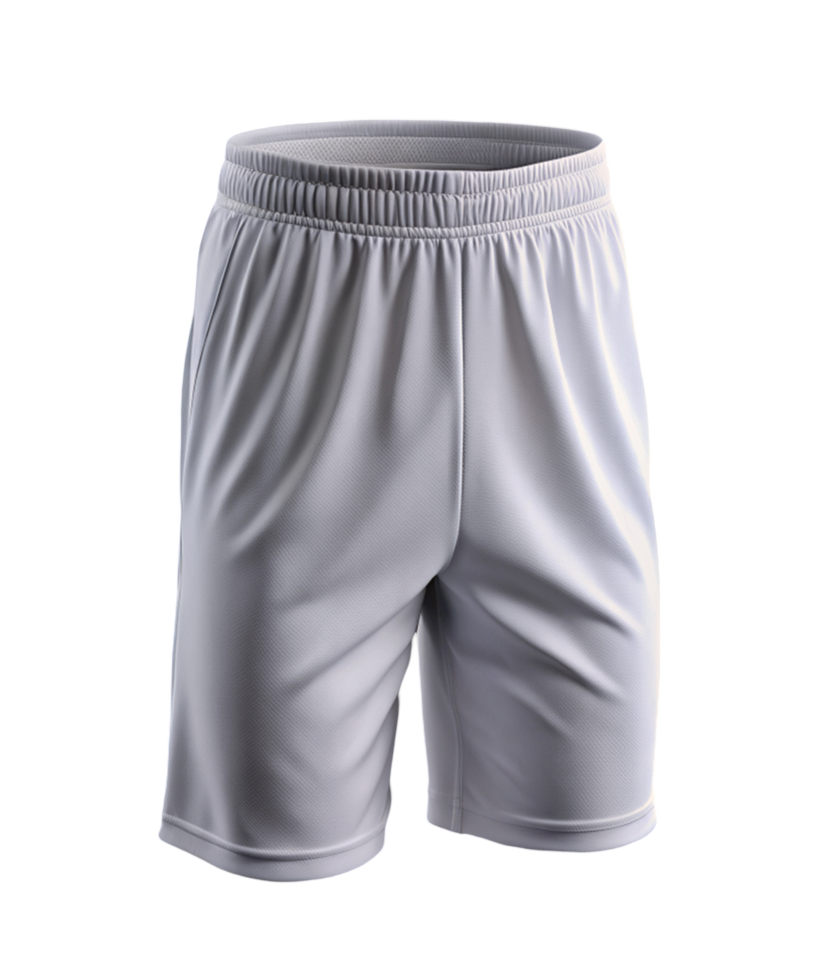 A Sports White Shorts Mockup png