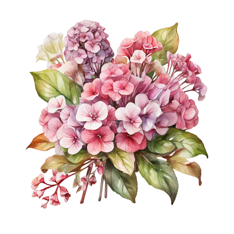 Watercolor Flower Bouquet png