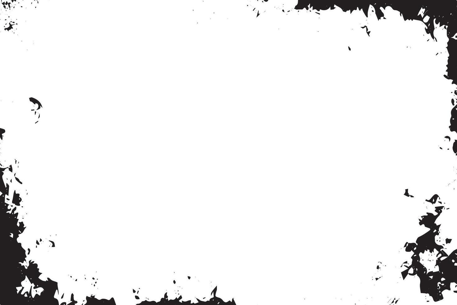 Monochrome Abstract noise, Small particles of debris and dust, Distressed uneven background Grunge texture overlay with rough and fine grains isolated on white background vector