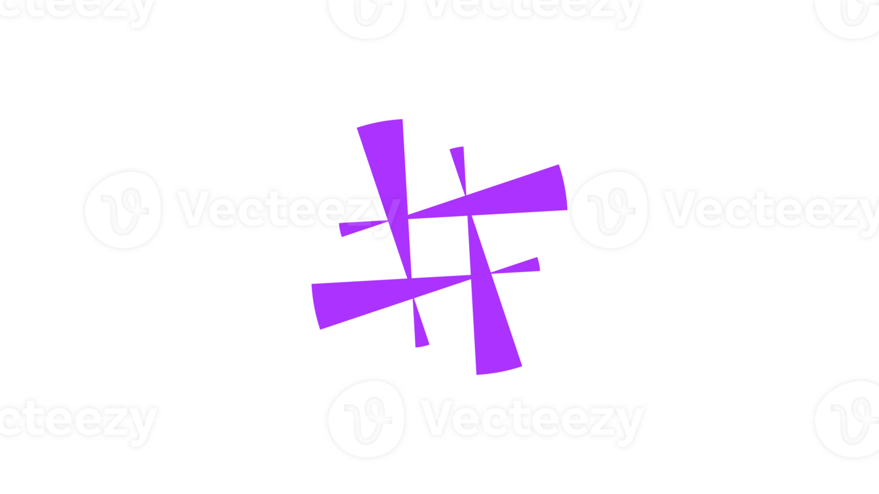 a purple cross symbol on a transparent background png