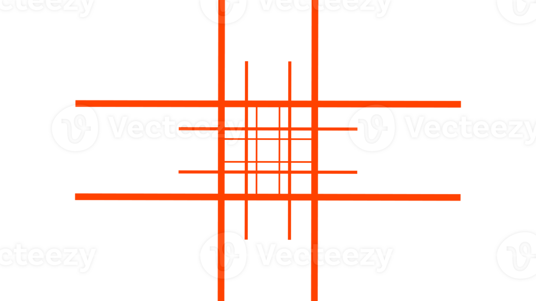 an orange line on a transparent background png