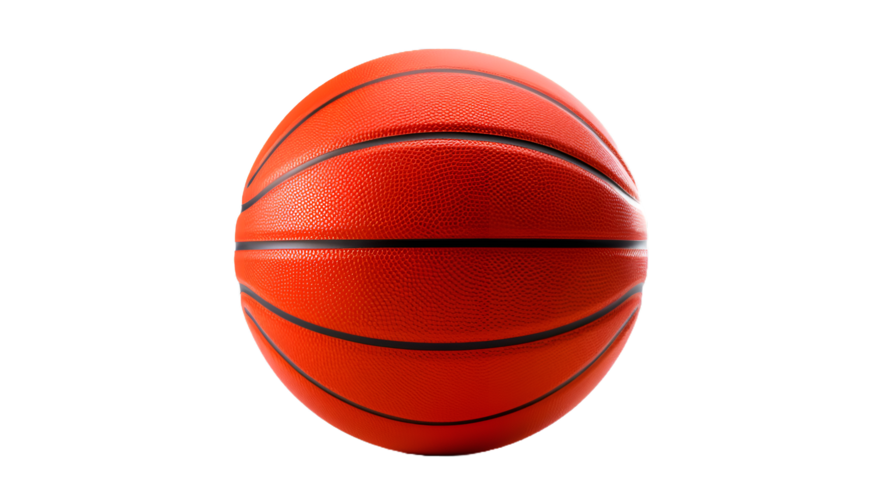 A Basketball Ball Isolated on Transparent Background png