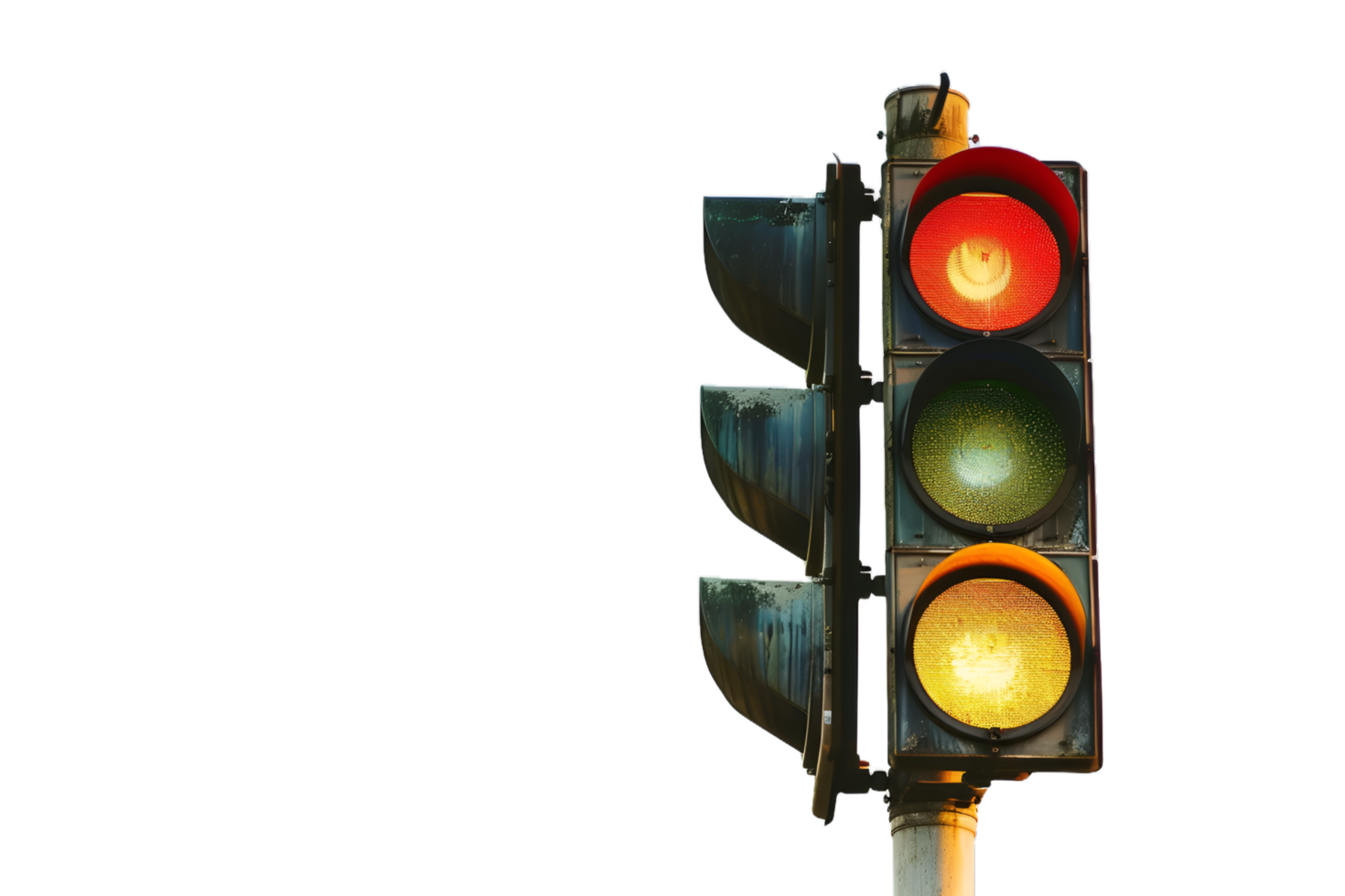 Traffic Lights Isolated on Transparent Background png