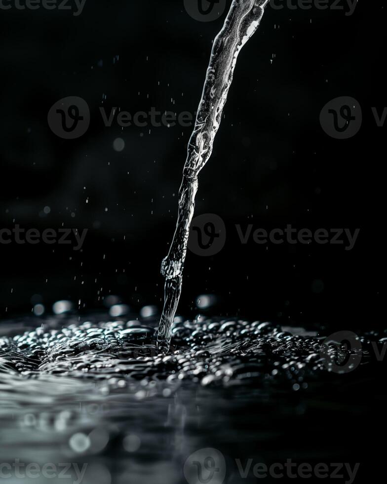 fluid elegance, capturing the motion of water photo