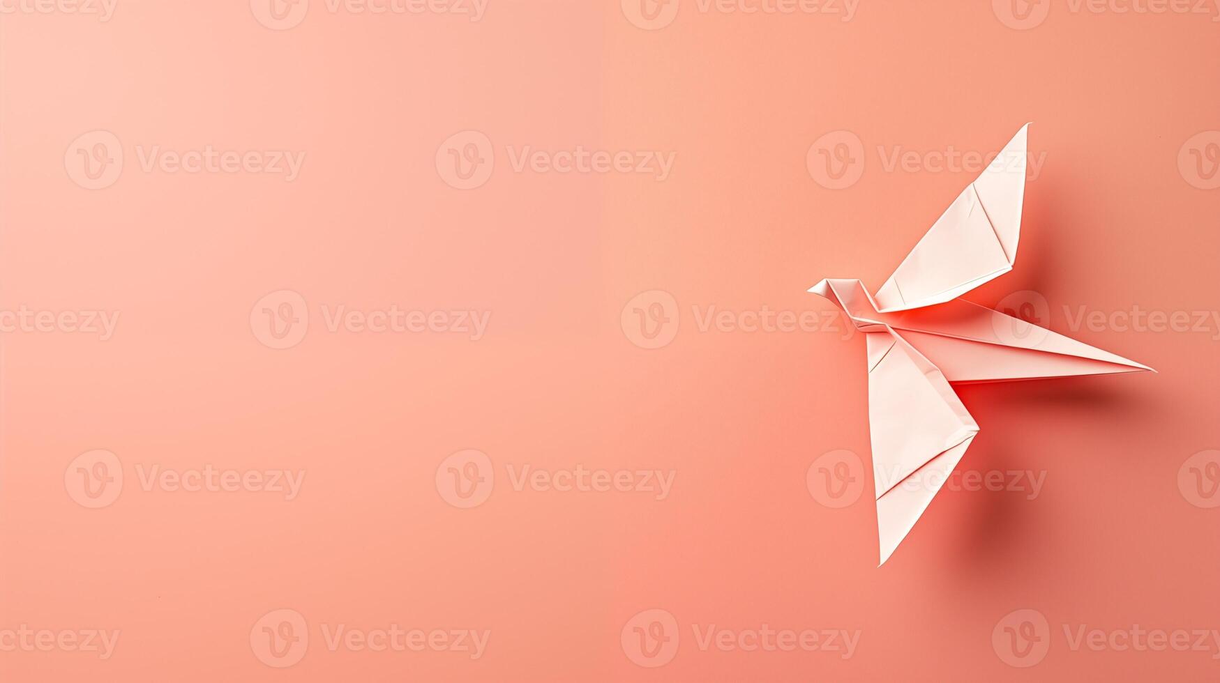 Simple and fun paper bird craft project photo