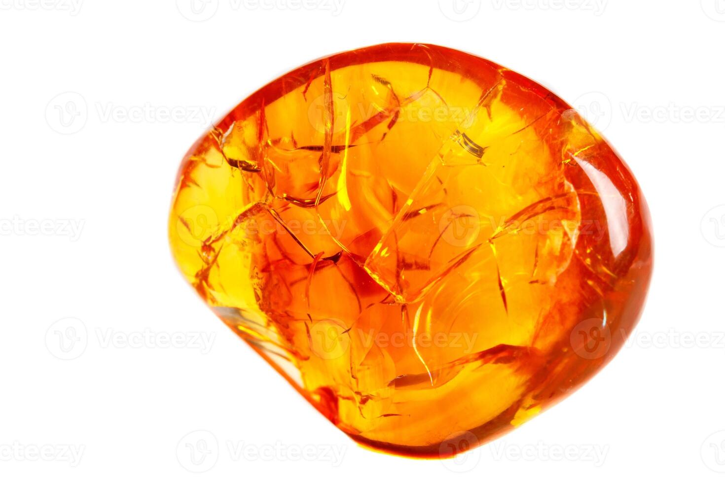 Macro Opal mineral stone in rock on white background photo