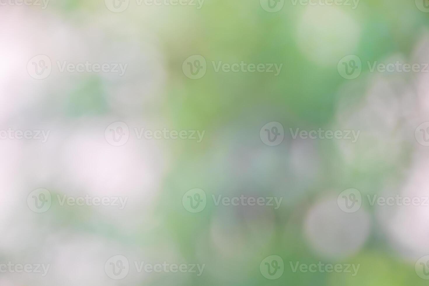 Defocused abstract background, Green bokeh on nature defocus art abstract blur background. photo