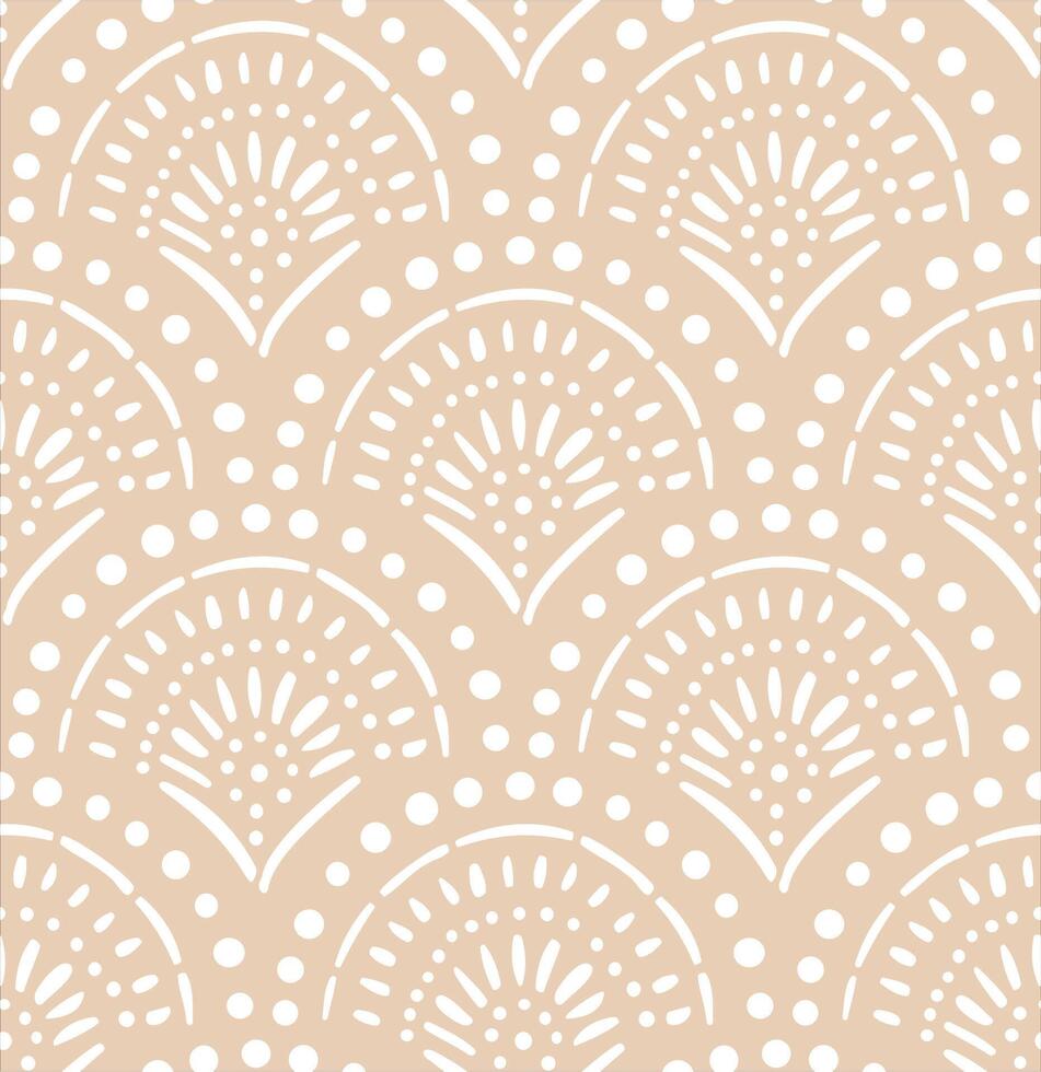 boho pattern design vector