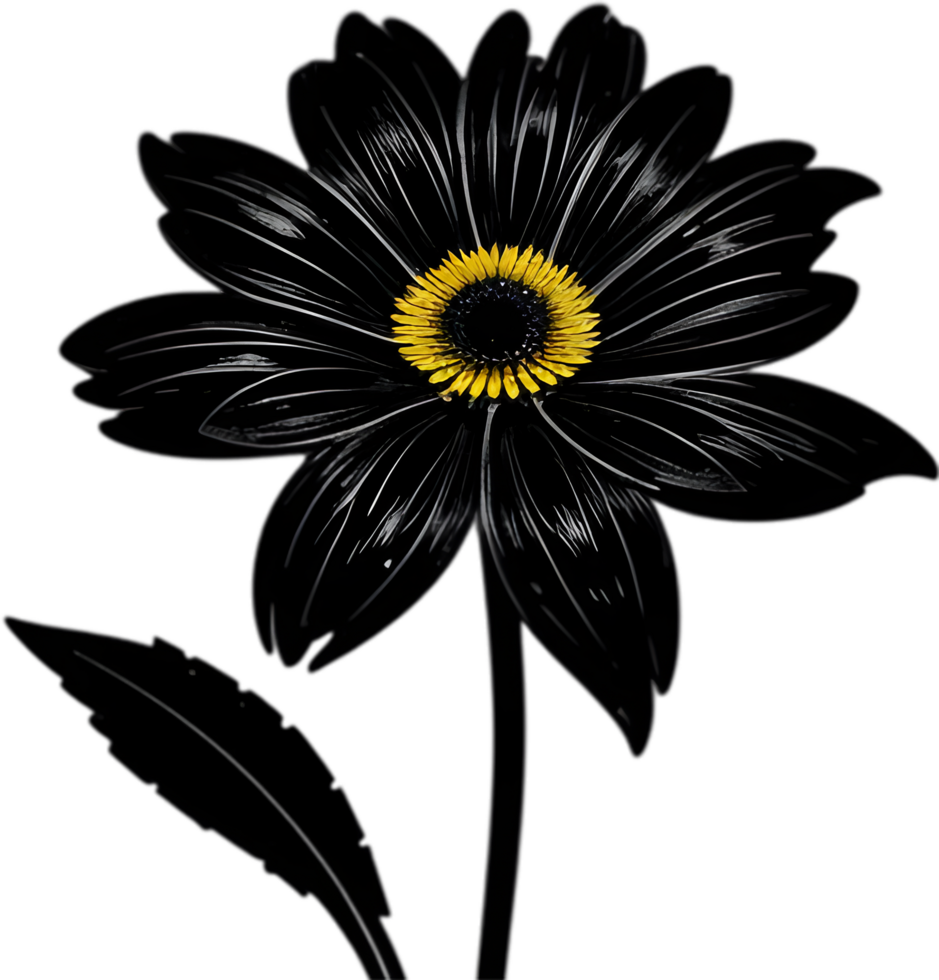 Charming Black-eyed Susans brighten gardens with cheer. AI-generated. png
