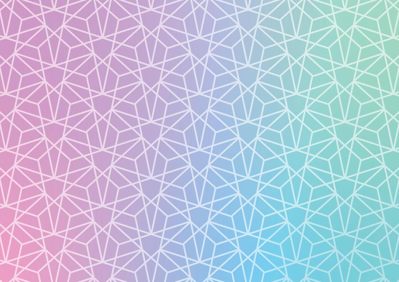 Pastel geometric soft pattern colorful background vector
