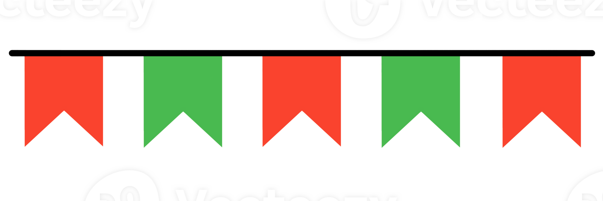 red and green flags png