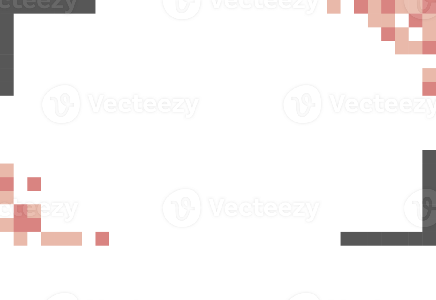 8bit retro game pixel art colorful speech bubble balloon icon sticker memo keyword planner text box banner png