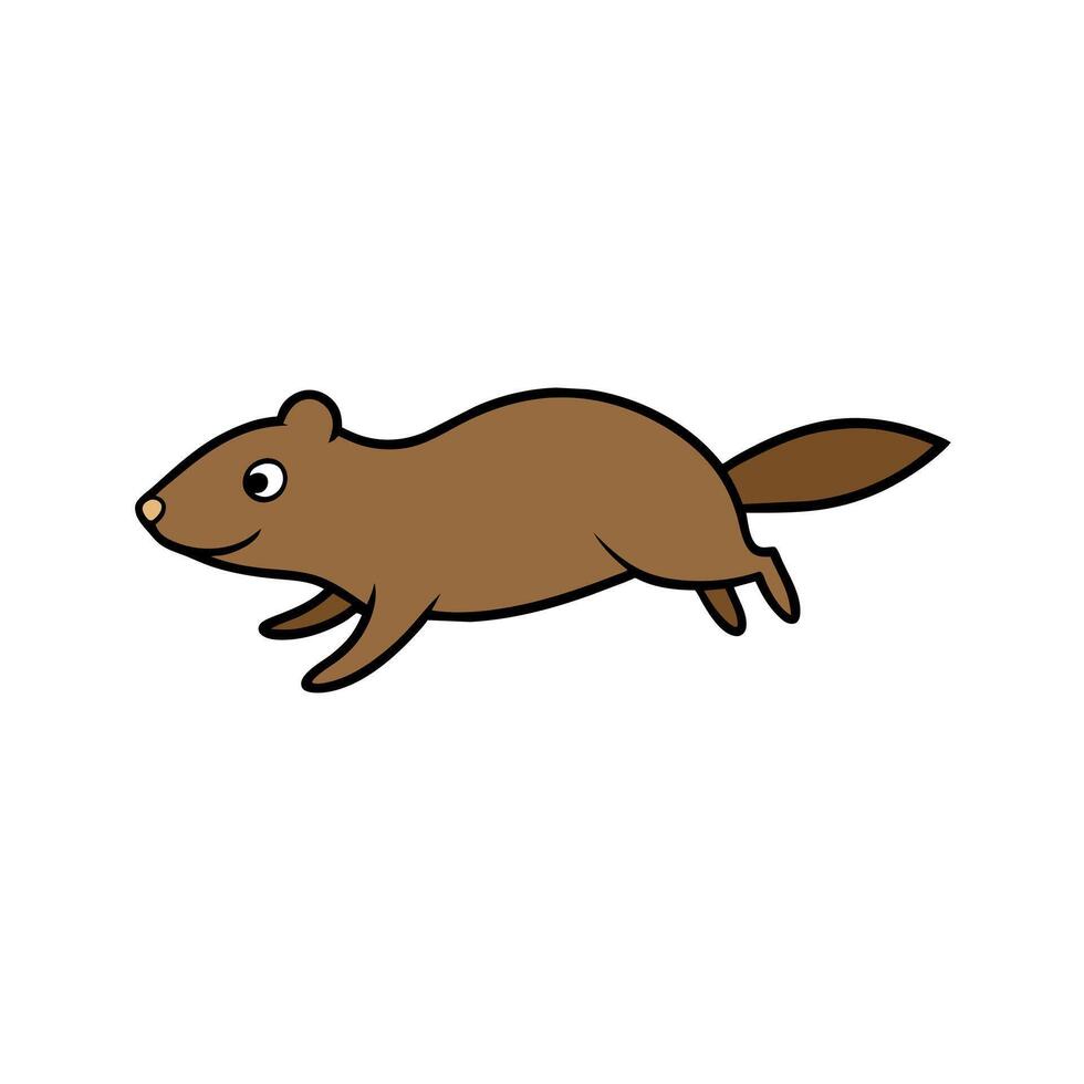 Brazilian Tapir speaks icon illustration vector