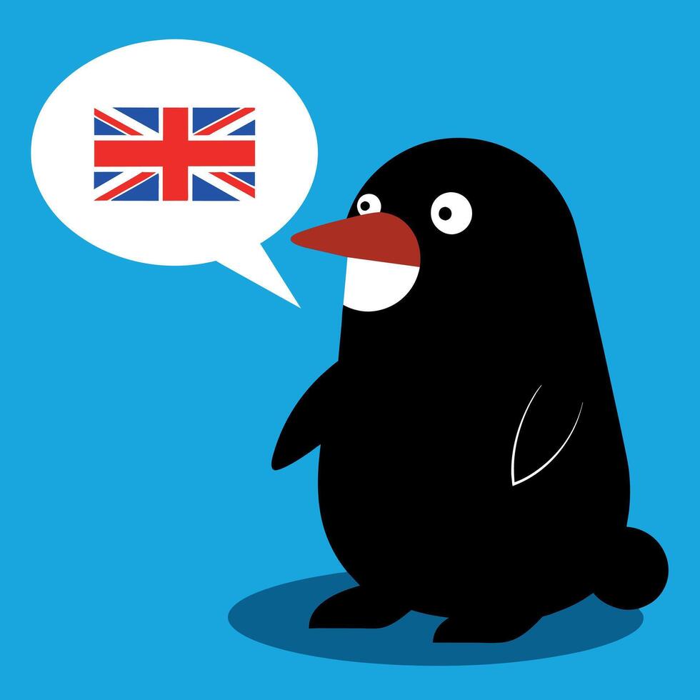 British Mole speaks icon illustration vector