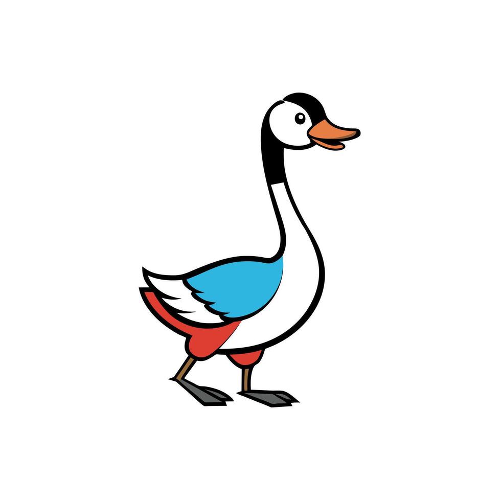 Canada Goose play icon illustration vector