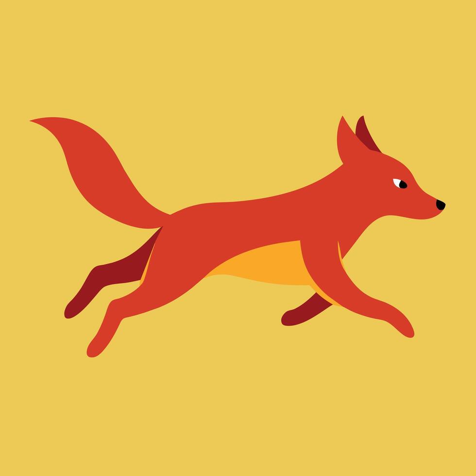 Bush Dog flies icon illustration vector