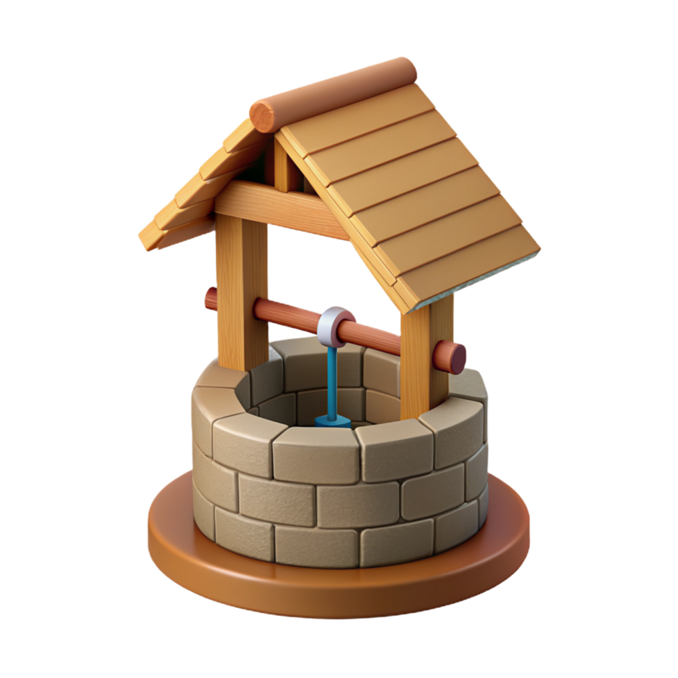 Water Well 3d Image 47075433 PNG