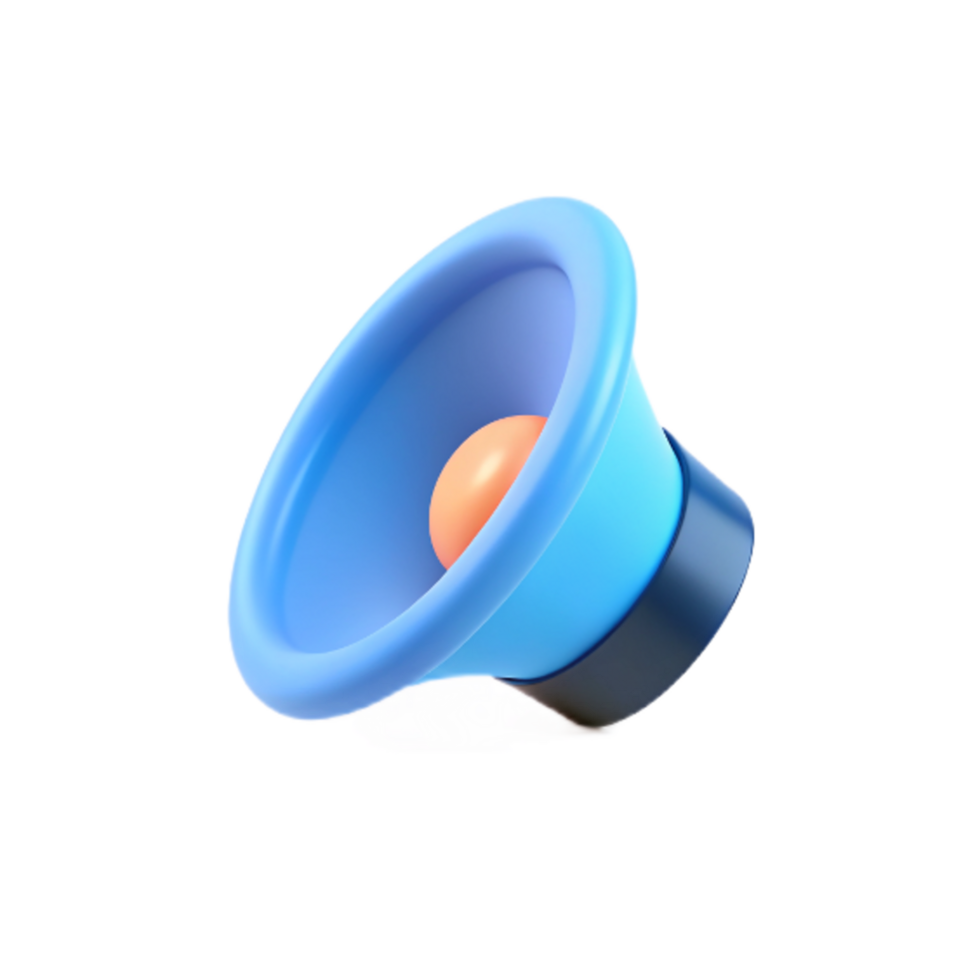 Sound Woofer 3d Concept png