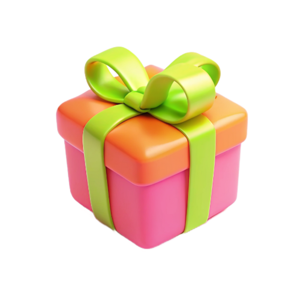 Gift Box 3d Style png