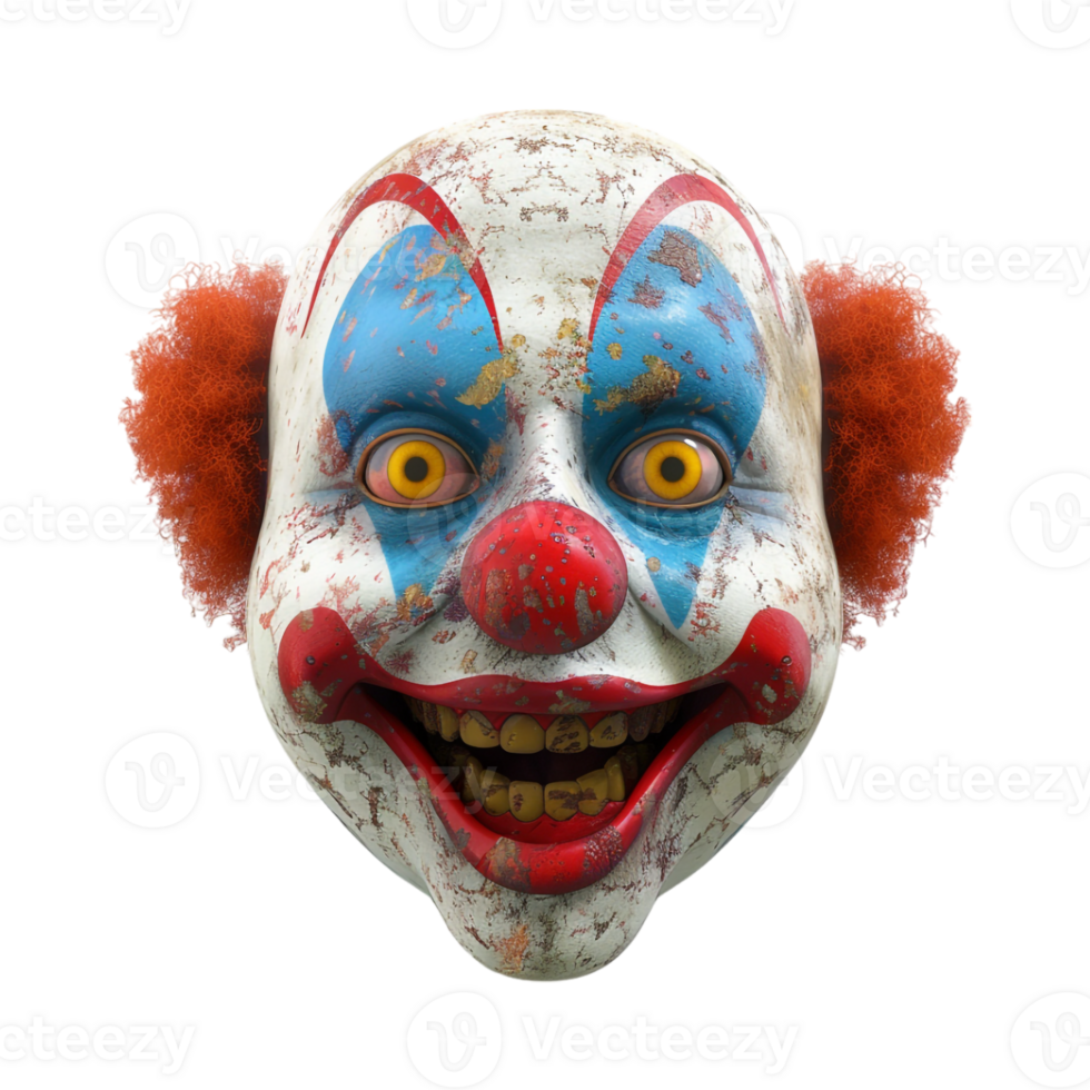 Joker Mask on Transparent Background png