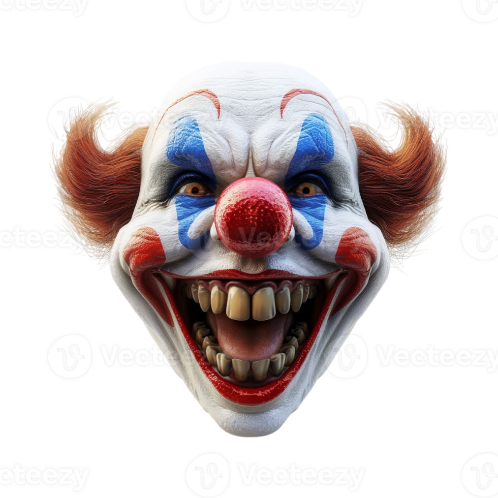 Joker Mask on Transparent Background png