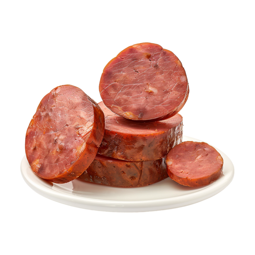 Pork Meat Slice on Transparent Background png