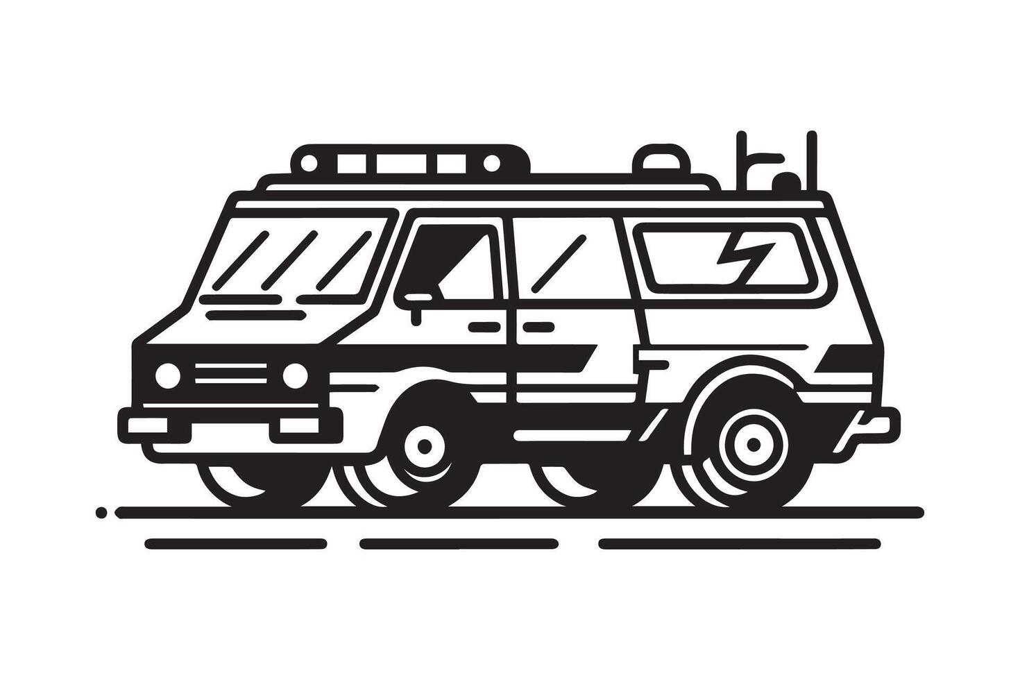 Simple and easy car coloring page for kids and Toddler. car coloring books for kids vector