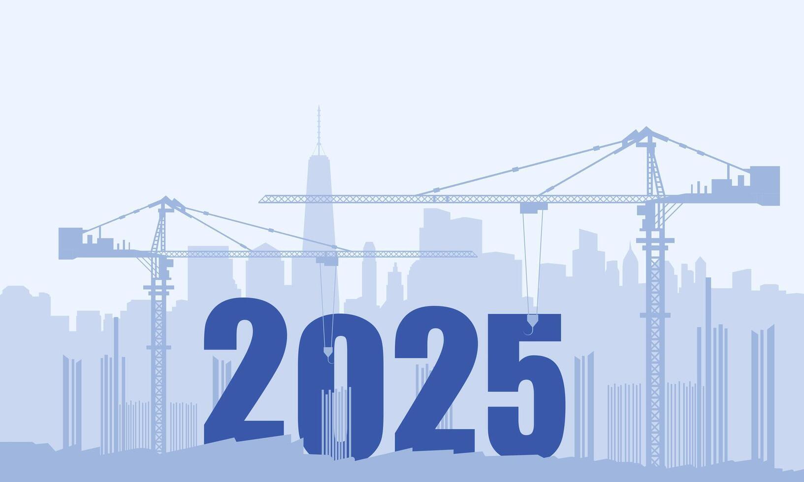 2025 New Year Background Design. vector