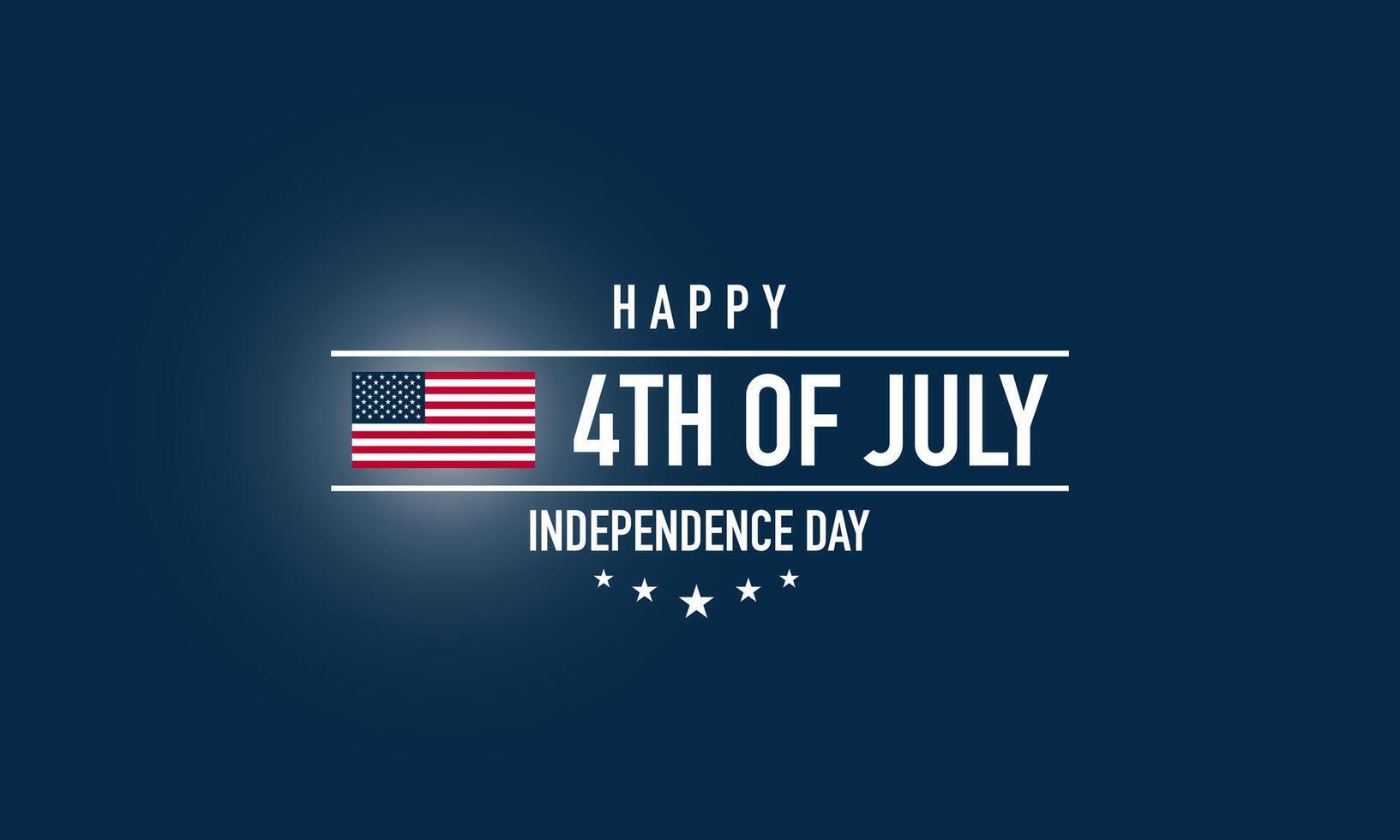 4th of July Background Design. vector