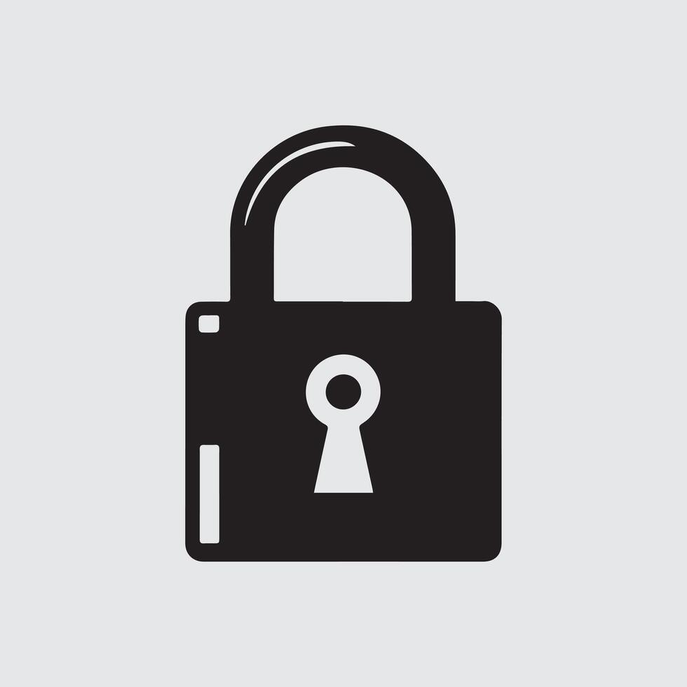lock art design vector
