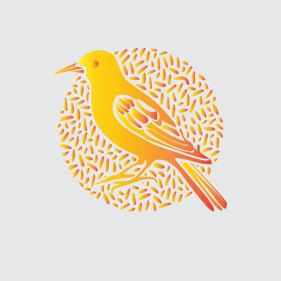 bird art design vector