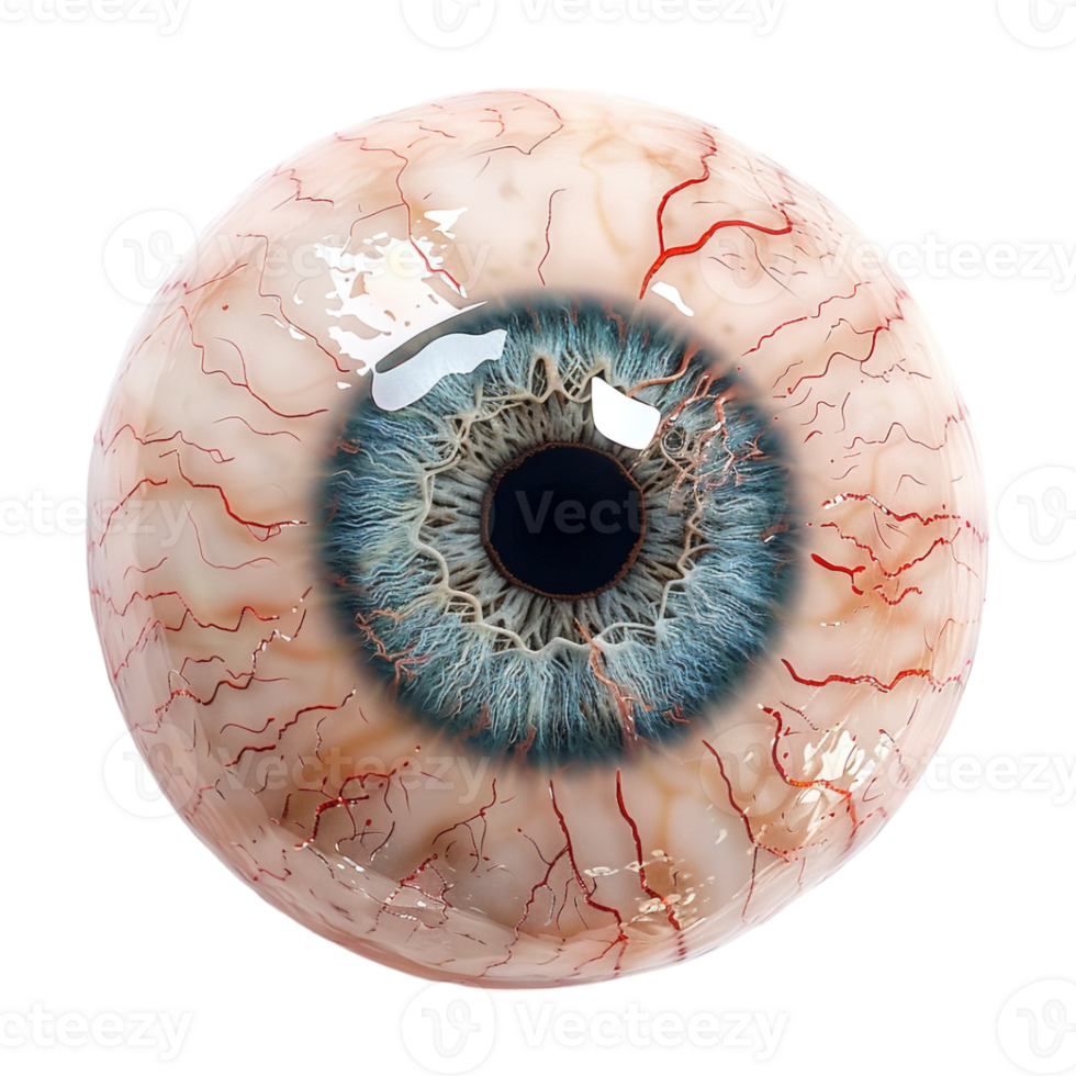 Human Eye Ball on Transparent Background png