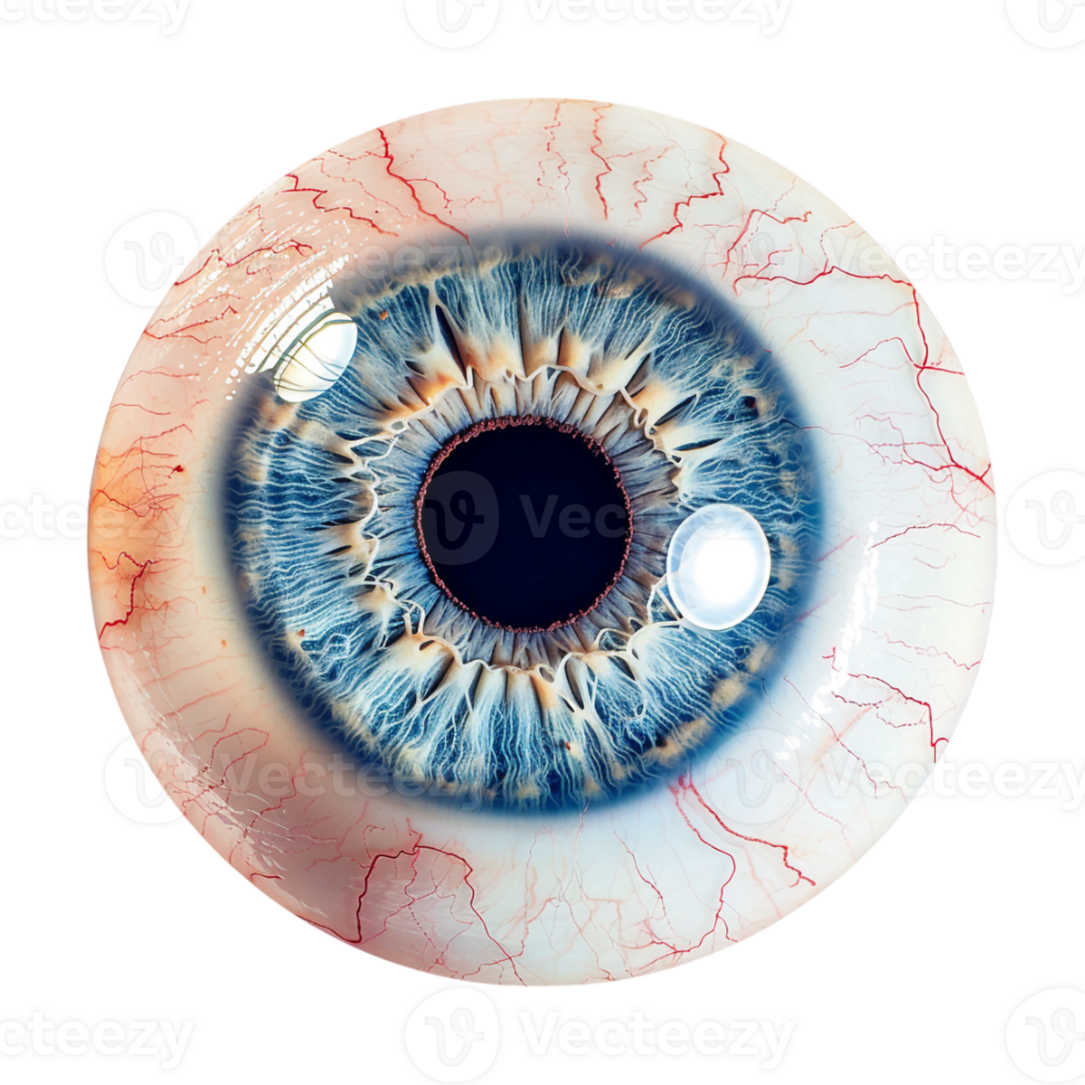 Human Eye Ball on Transparent Background png