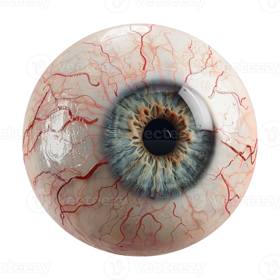 Human Eye Ball on Transparent Background png