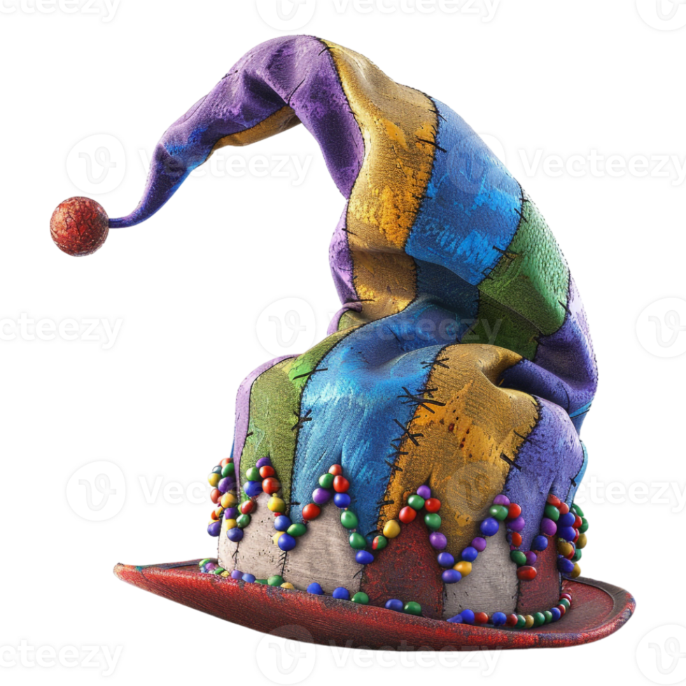 Joker Hat on Transparent Background png