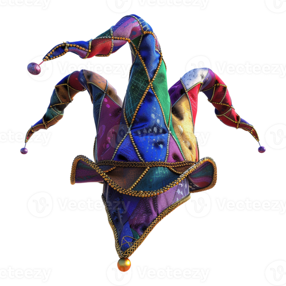 Joker Hat on Transparent Background png