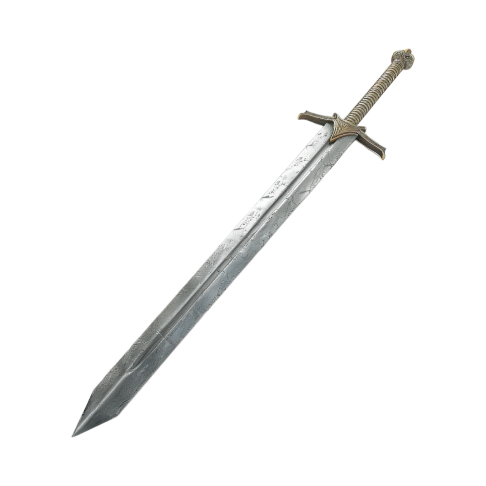 Warrior Sword on Transparent Background png