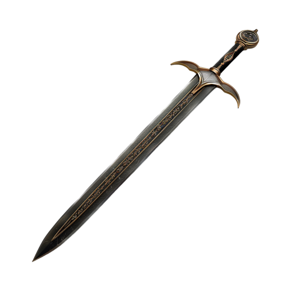 Warrior Sword on Transparent Background png