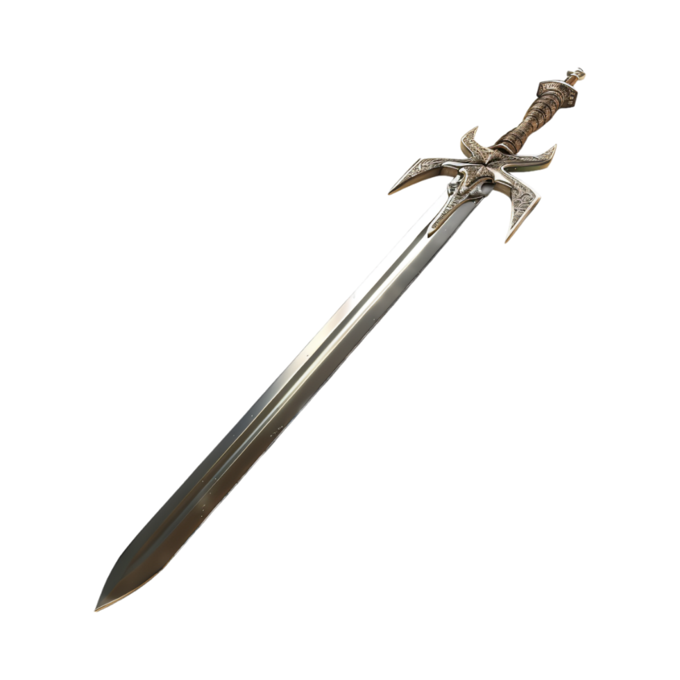 Warrior Sword on Transparent Background png