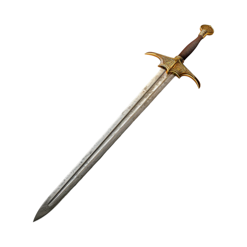 Warrior Sword on Transparent Background png