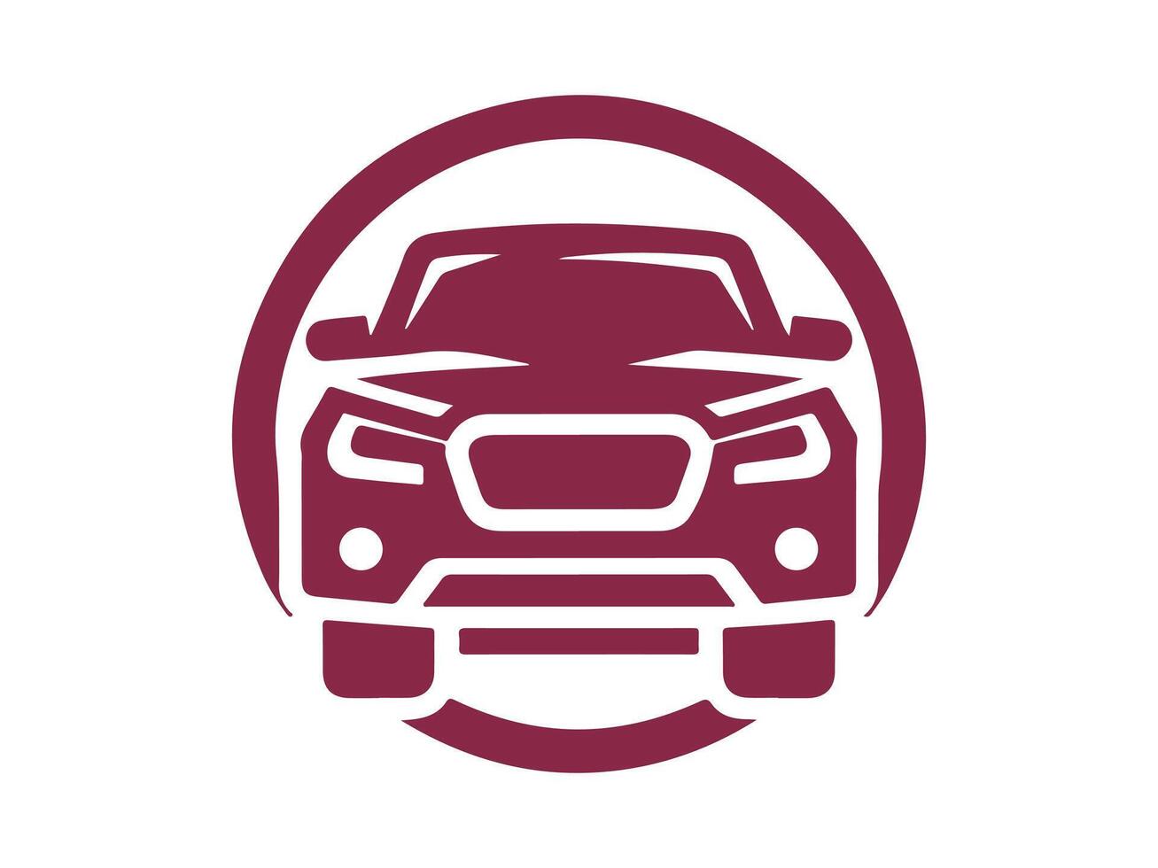 car icon on white background vector
