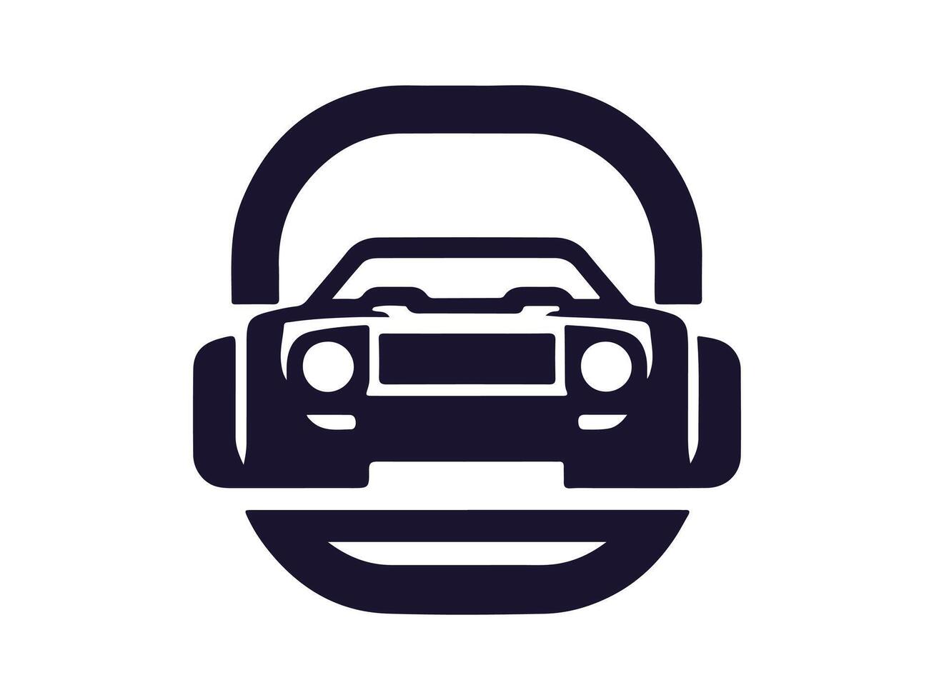 car icon on white background vector