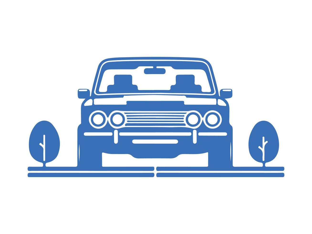 car parking icon illustration vector