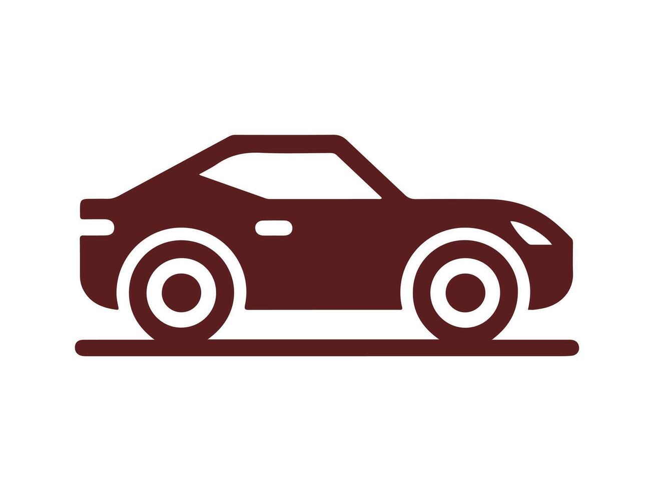 car icon on white background vector